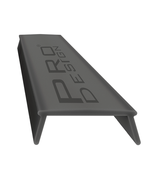 Рассеиватель для плинтуса Pro Design LC-16 2.7 м.п. Черный 1750 - фото 5518