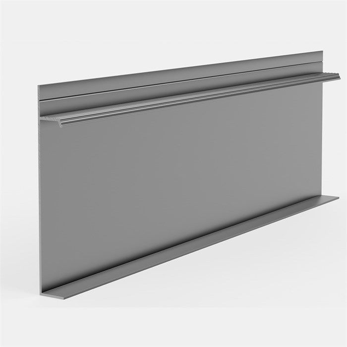 Плинтус скрытого монтажа Pro Design Universal 235 Не анодированный 235 - фото 5938