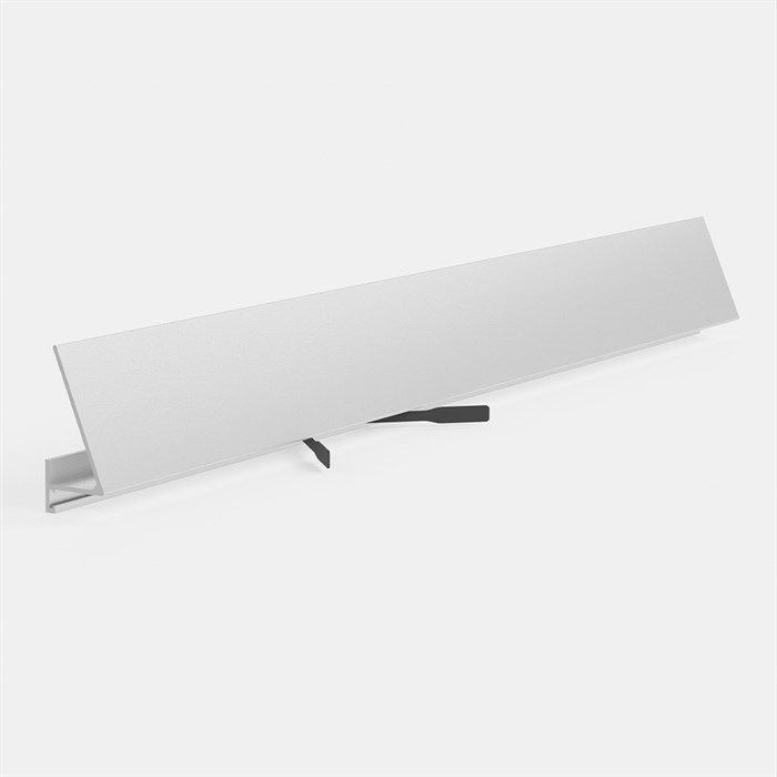 Щелевой плинтус Pro Design Corner 570 Белый 570W - фото 6085