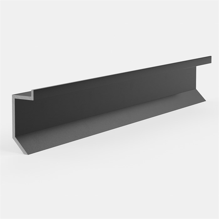 Теневой плинтус Pro Design Slim 723 Черный Муар 723B - фото 6134