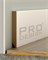 МДФ плинтус Pro Design Classic 2R матовая эмаль 12х90 мм 2R90RAL