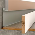 МДФ вставка в плинтус Pro Design до 120 мм (грунт под покраску) IN120MDF