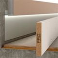 МДФ вставка в плинтус Pro Design 70 мм (грунт под покраску) IN70MDF