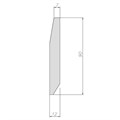 МДФ плинтус Pro Design Nova грунт под покраску 12х90 мм N90MDF